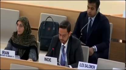 क्षितिज त्यागी, यूएन में भारतीय प्रतिनिधि