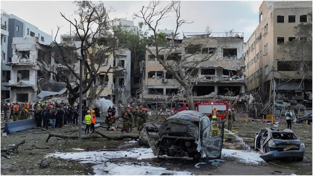 West Asia War Israel attacks Iran presidential palace Tehran also fires drones at US embassy