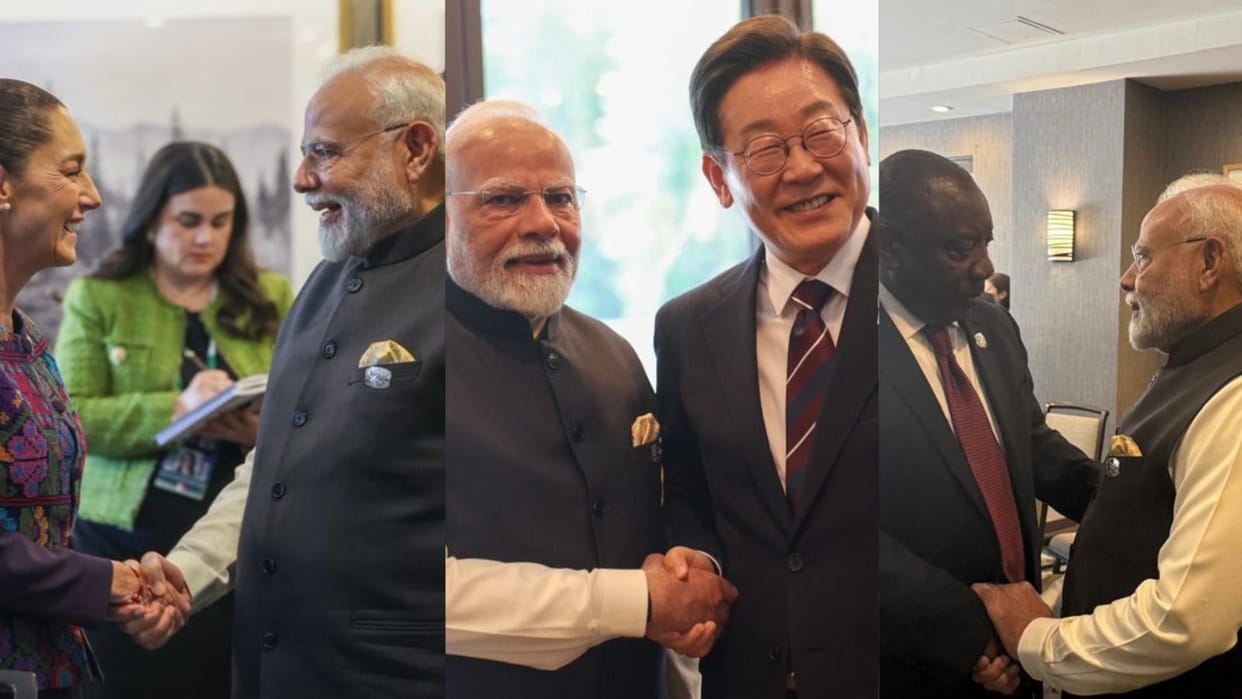 PM Modi met with heads of South Korea and Mexico and some other countries on sidelines of G-7 summit Updates