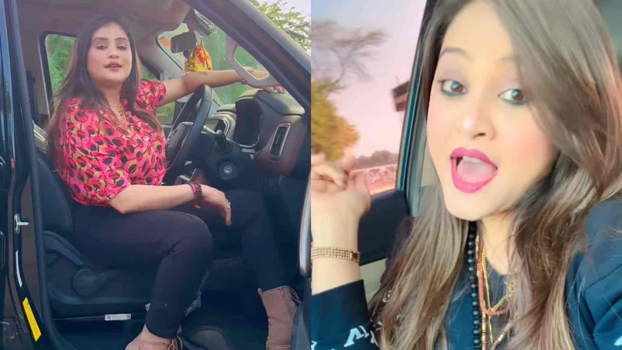 Surat Police arrested Influencer Kirti Patel on charges of extortion after a complaint by a builder