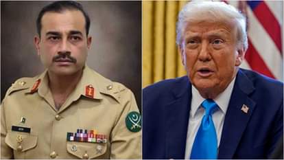 पाकिस्तानी सेना के फील्ड मार्शल आसिम मुनीर और अमेरिकी राष्ट्रपति डोनाल्ड ट्रंप (फाइल)