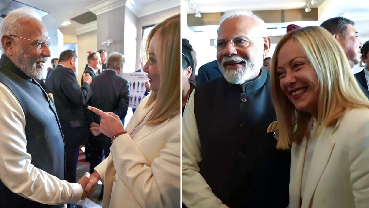 G7:'You're The Best, I'm Trying To Be Like You': Giorgia Meloni To PM Modi