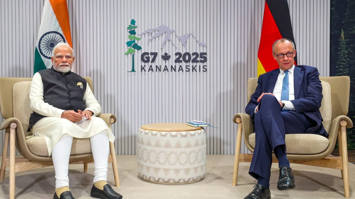 PM Modi meets German Chancellor Friedrich Merz and discusses ways to enhance bilateral cooperation