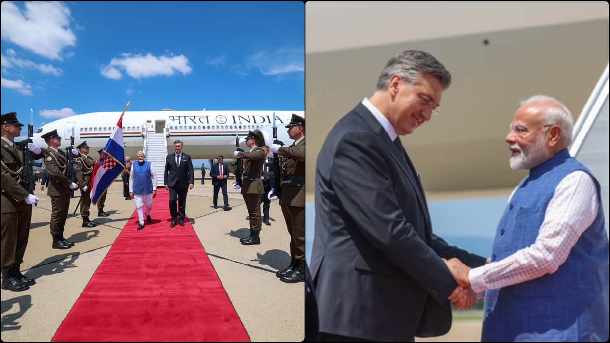 PM Modi Croatia visit in pictures, expansion of defence cooperation and agreement in many areas know updates