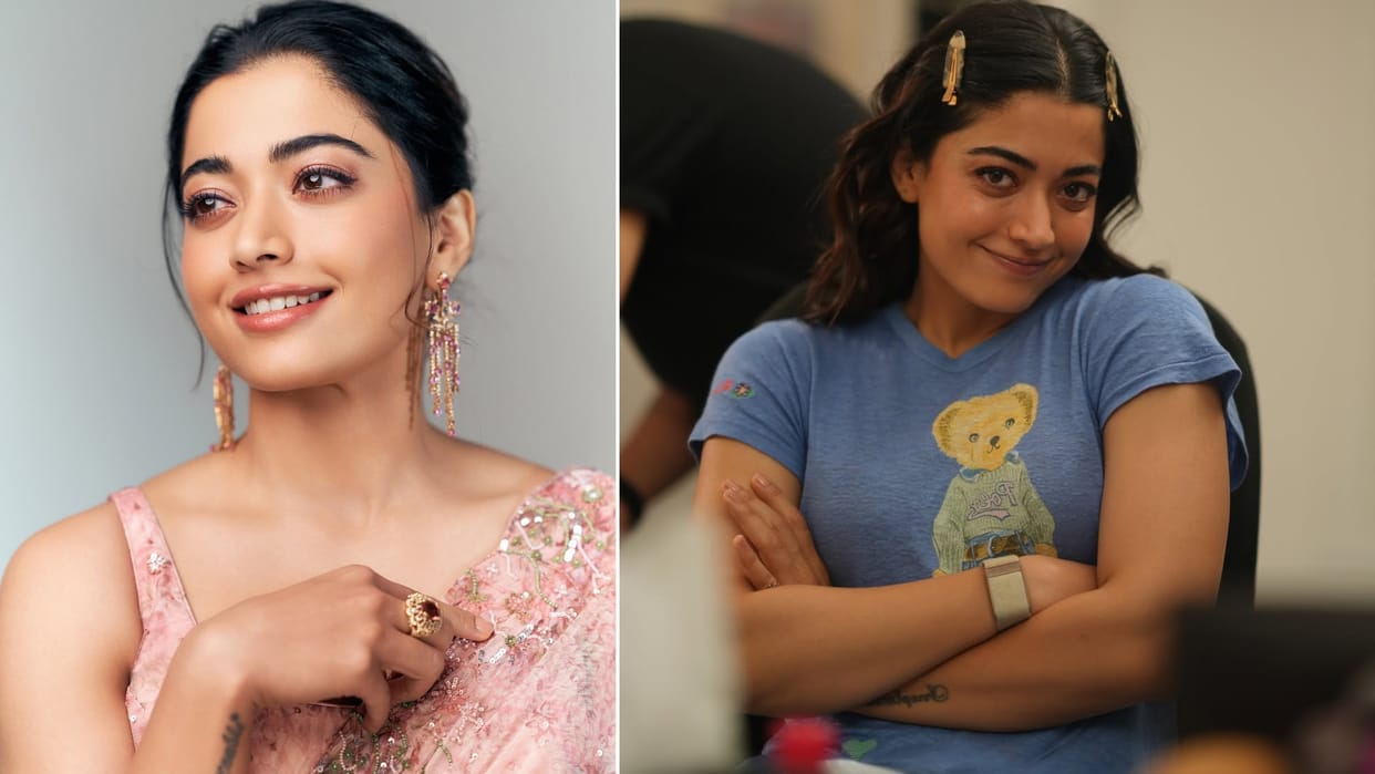 kuberaa actress Rashmika Mandanna shares beautiful Photos says Just being around you guys makes me happy