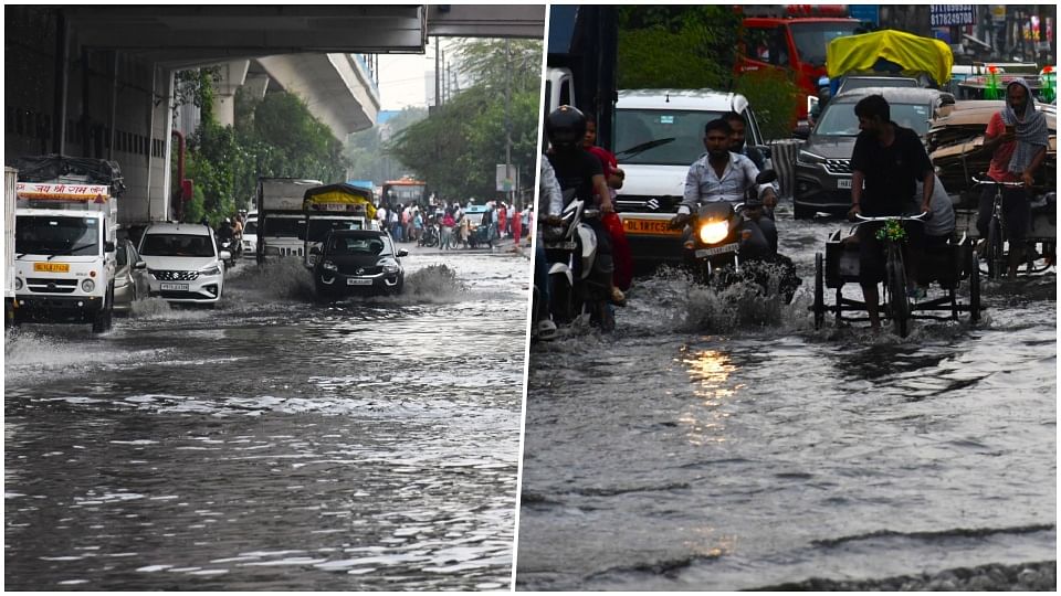 दिल्ली में बारिश के कारण जलभराव (फाइल फोटो)