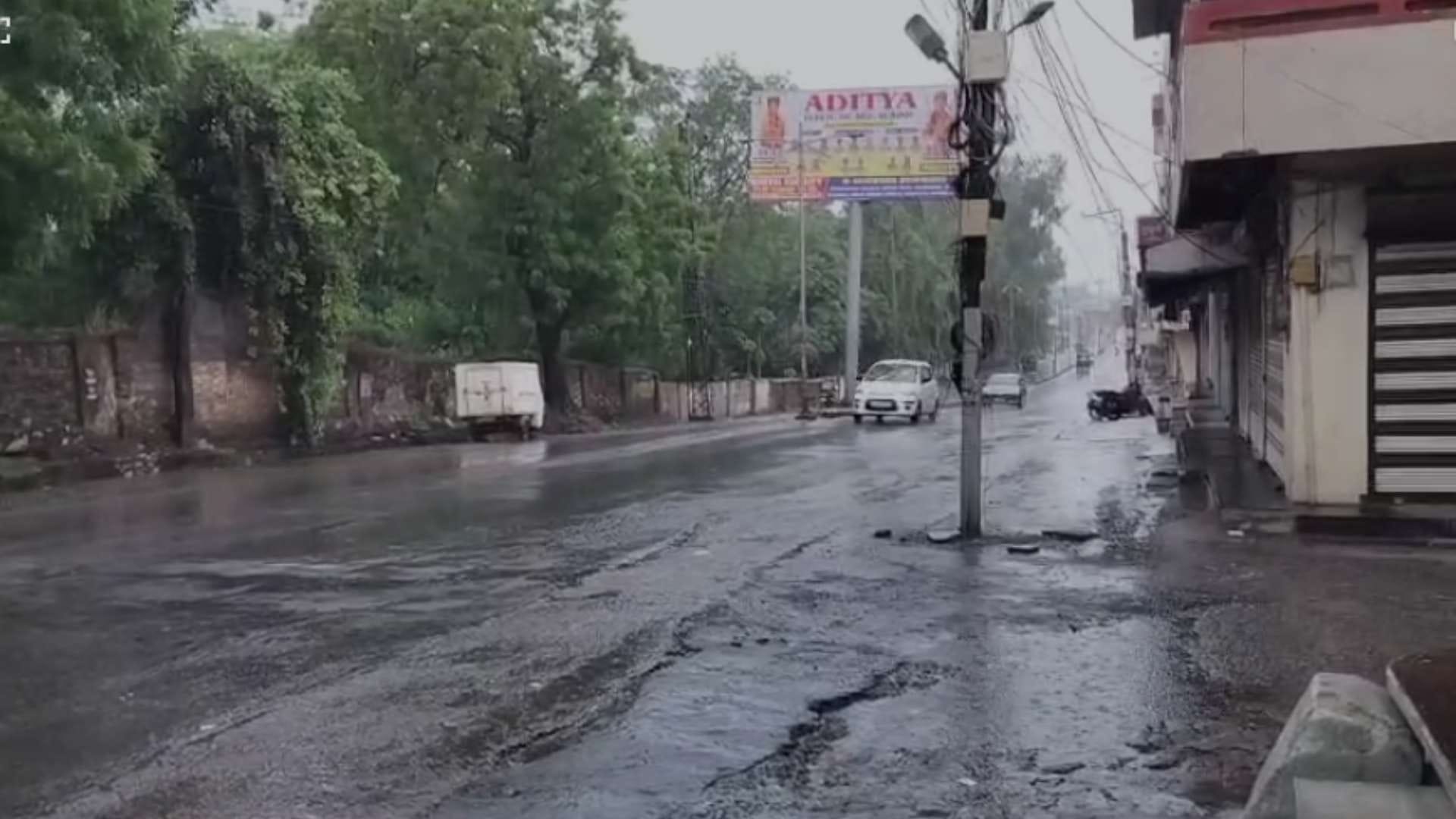 बांसवाड़ा में झमाझम बारिश