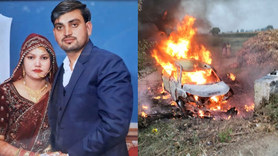 bulandshahr road accident Nida-Tanzil marriage and death on 18th Both stayed together for seven months