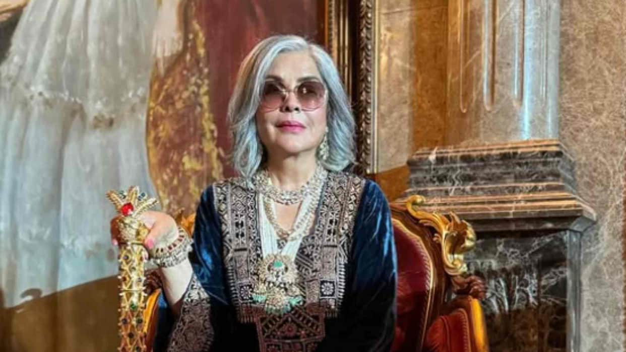 Zeenat Aman shares her first on screen kiss video with Shashi Kapoor from Movie Satyam Shivam Sundaram