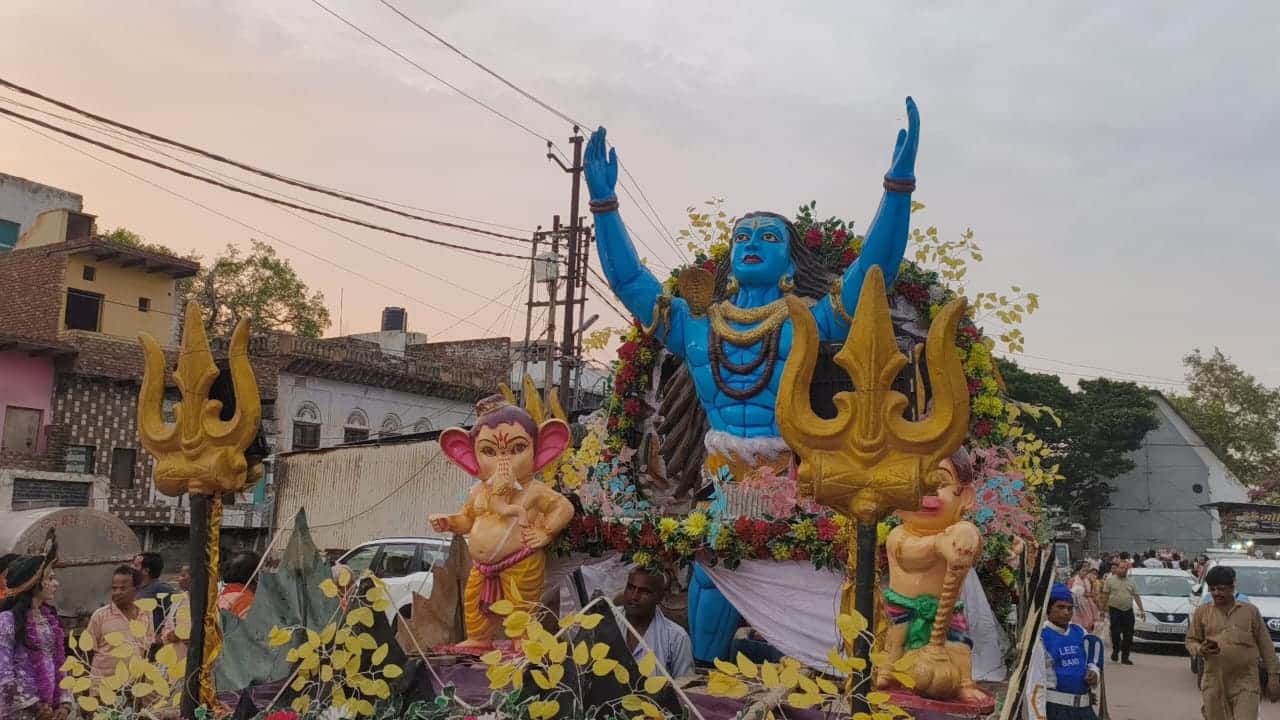 shobhayatra of Lord Parshuram organised in Vrindavan