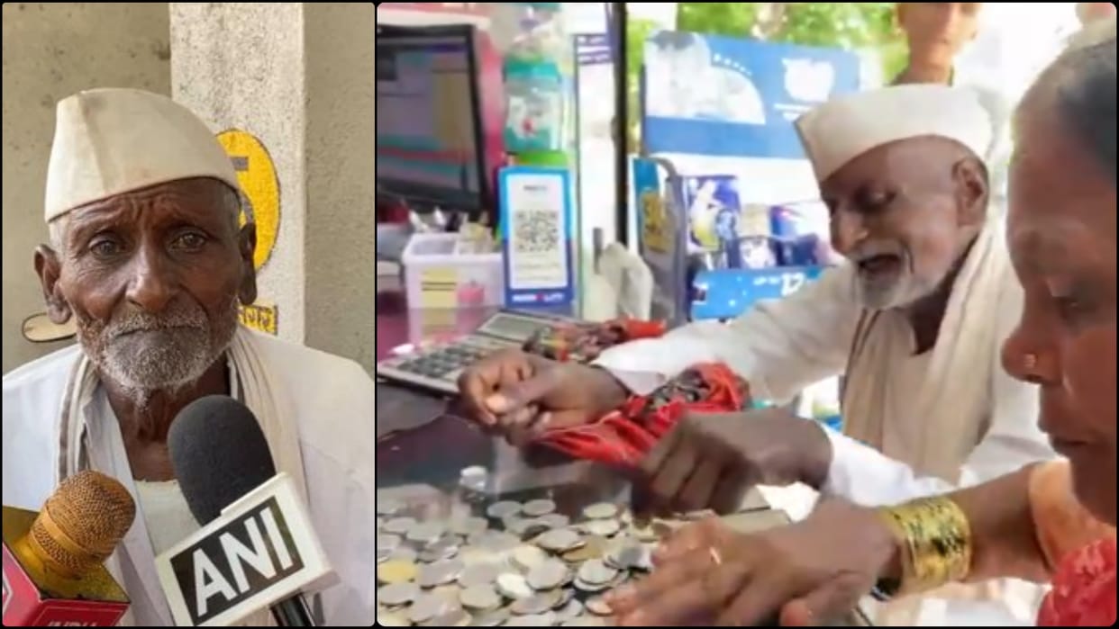 Nivrutti Shinde and Shantabai purchased 'Mangalsutra' from money they earned from begging, video goes viral