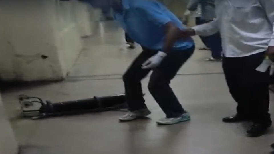 Panic due to leakage of oxygen cylinder in PGI Rohtak