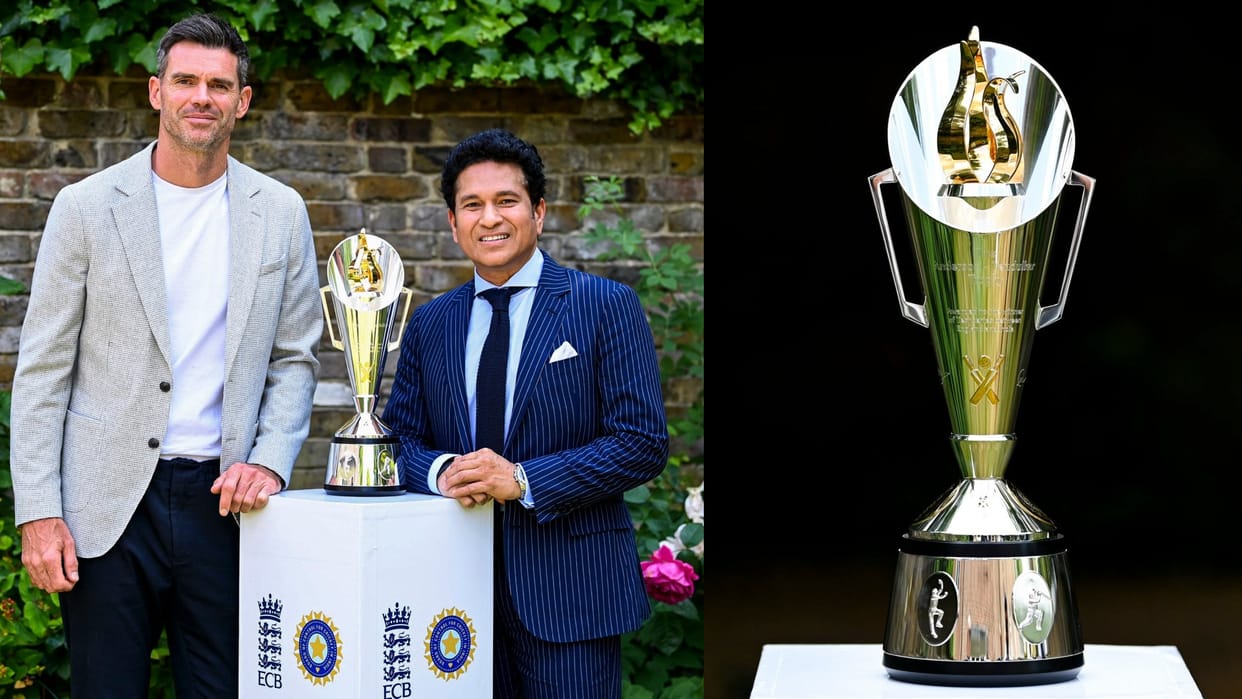 IND vs ENG: Tendulkar-Anderson Trophy unveiled series-winning captain will get Pataudi Medal Photos