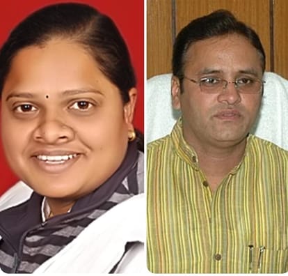 अरुण यादव और हिना कांवरे