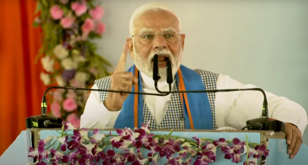 PM Modi Bihar Visit PM said- RJD, Lalu Yadav insulted Baba Saheb BR Ambedkar Siwan, Congress, Jungle Raj