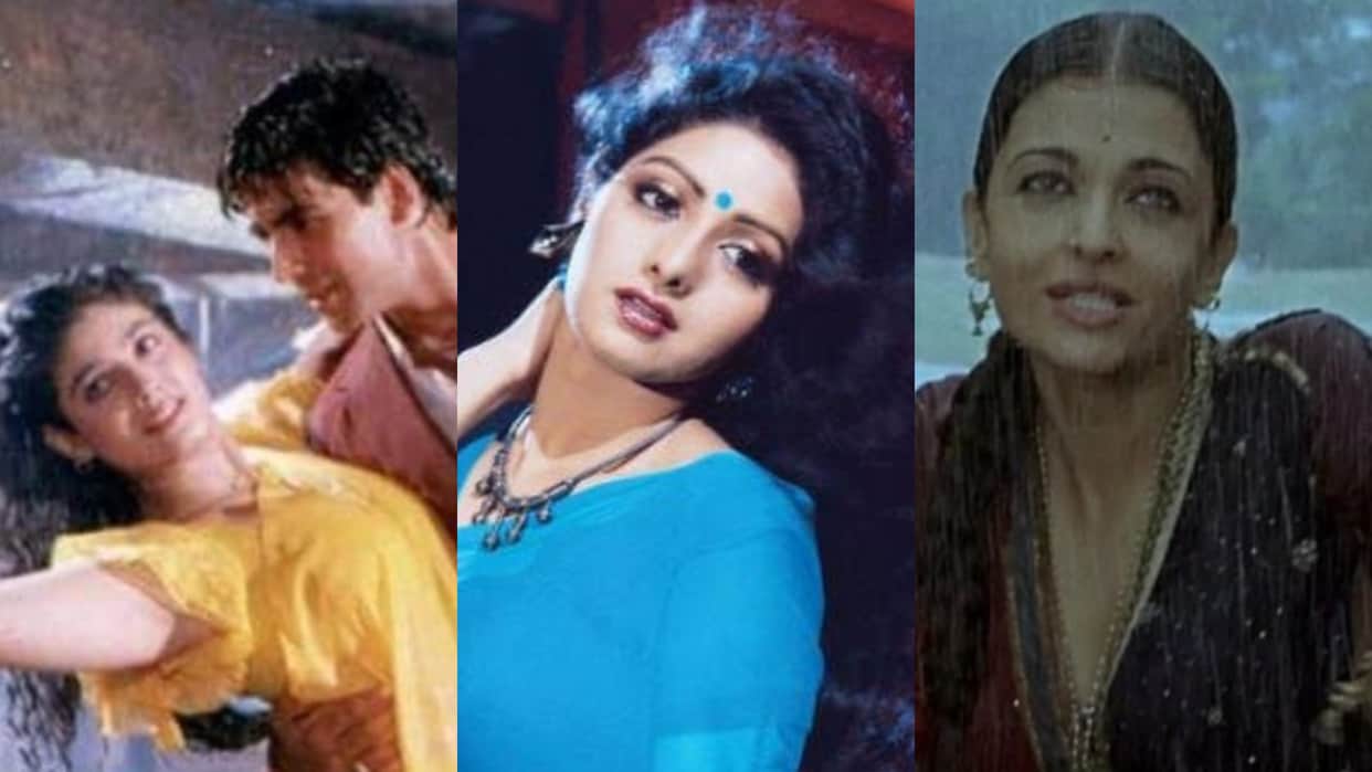 When Monsoon Season Was Shown in Bollywood Movies Taal Wake Up Sid Ms India Barsaat Mohra Guru Raincoat