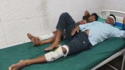 Nine people including four children injured after balcony of a house collapses in Faridabad