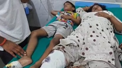 Nine people including four children injured after balcony of a house collapses in Faridabad