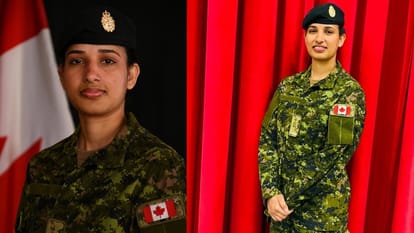 Jaswinder Kaur of Jira of Firozepur recruited in Canadian Army Inspirational story see video