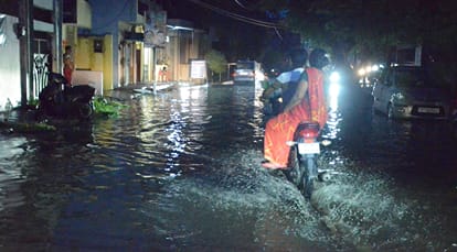 Kanpur Seven crore cleaned drains are dirty waterlogging in many localities in the first rain itself