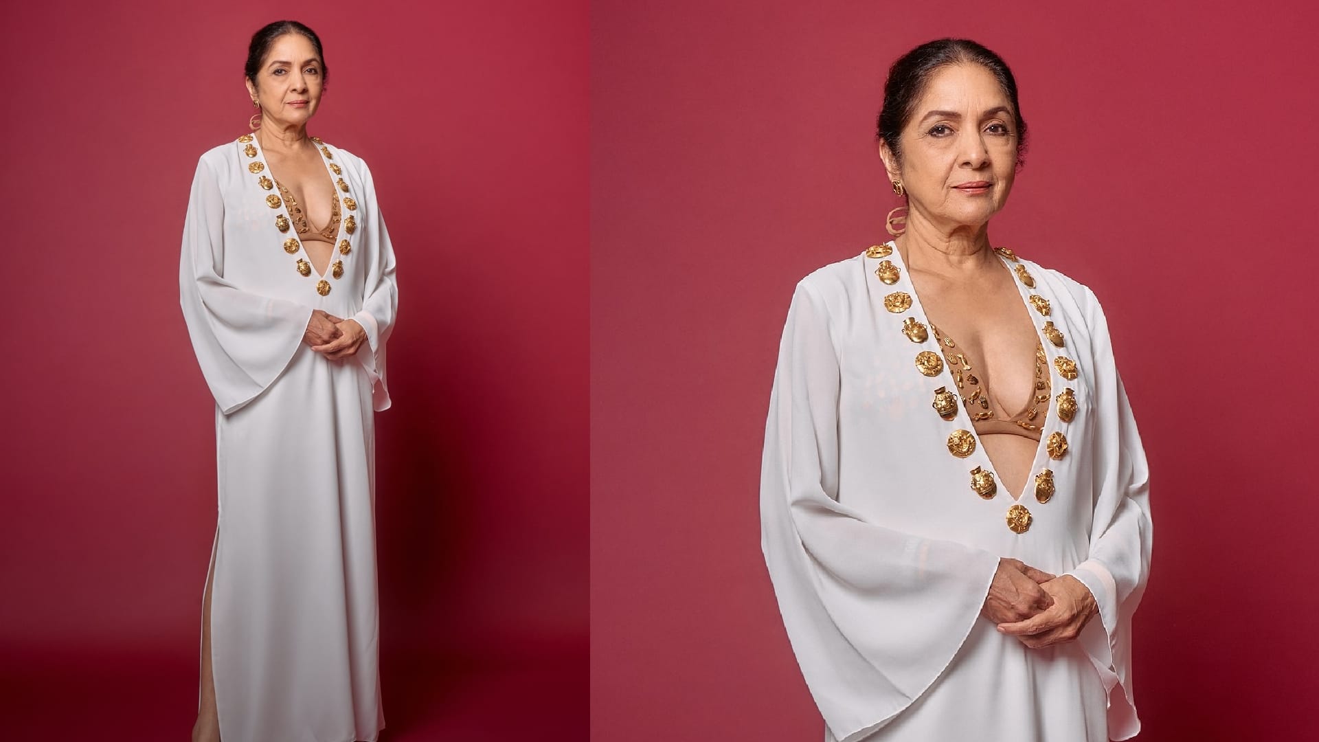 panchayat series season 4 actress Neena Gupta Bold Looks viral on social media