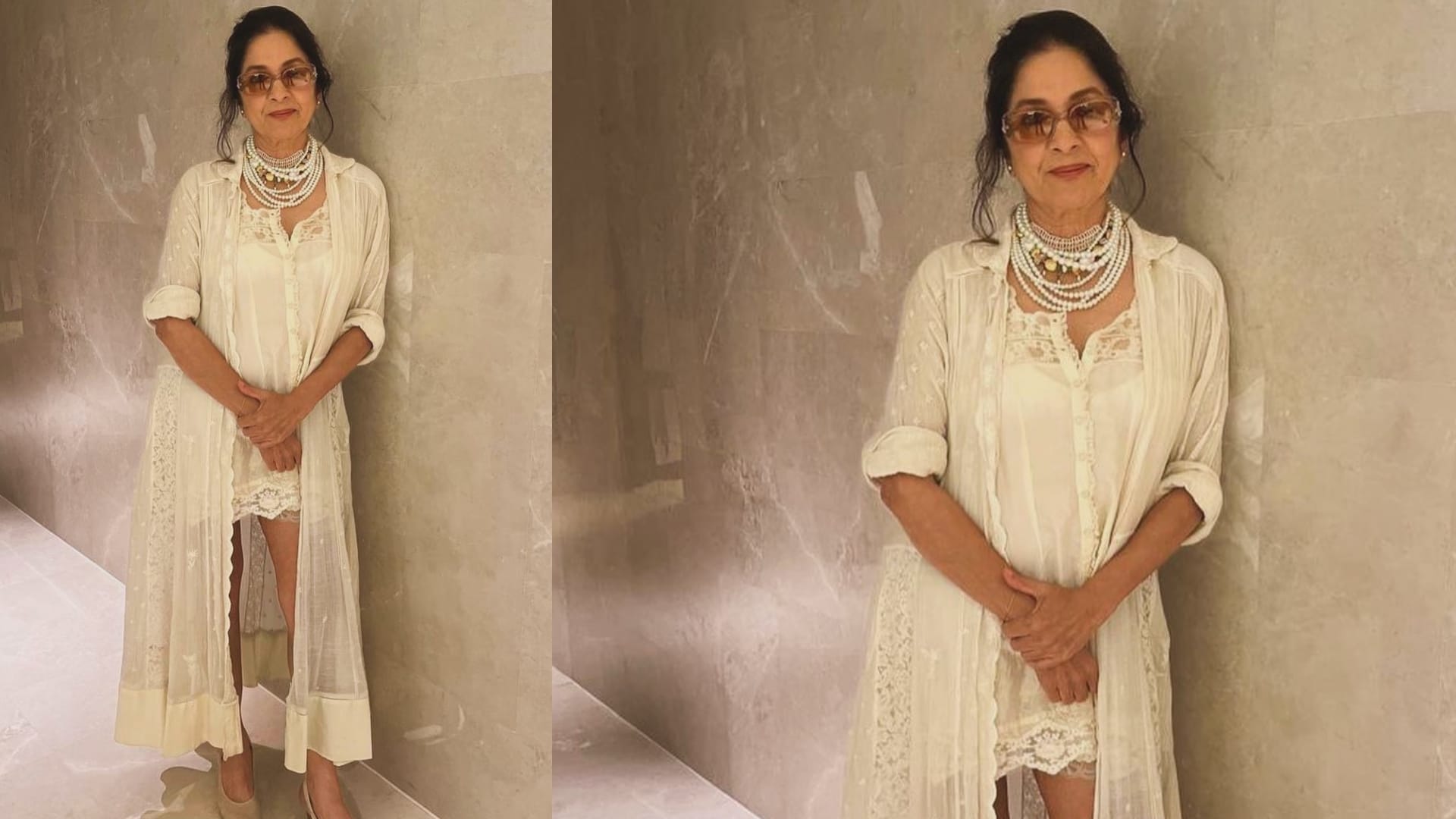 panchayat series season 4 actress Neena Gupta Bold Looks viral on social media