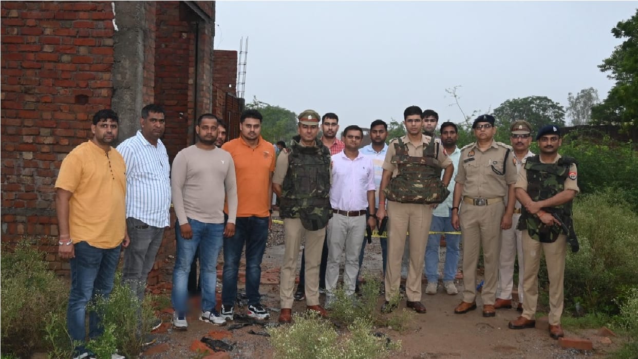 Police Encounter in Shikohabad UP criminal who was giving police a tough time game was finished off