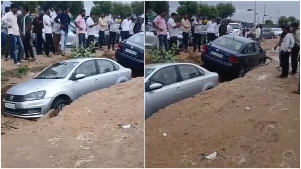 Rajasthan Monsoon 2025: Heavy monsoon rain Jaipur Sikar and kota Road Collapse