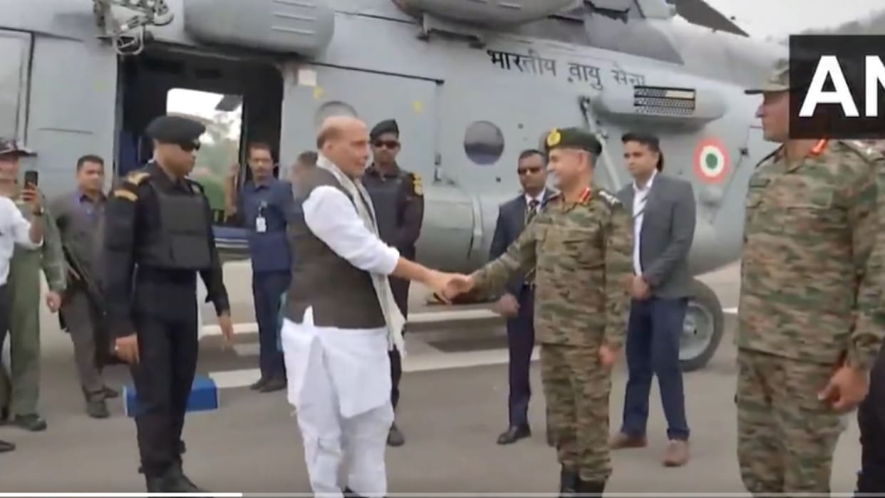 Defense Minister Rajnath Singh will be in Udhampur today to participate in the International Yoga Day program