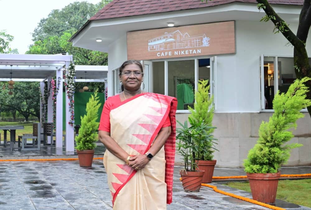 Draupadi Murmu inaugurated Rashtrapati Niketan in Dehradun met visually impaired children on her birthday