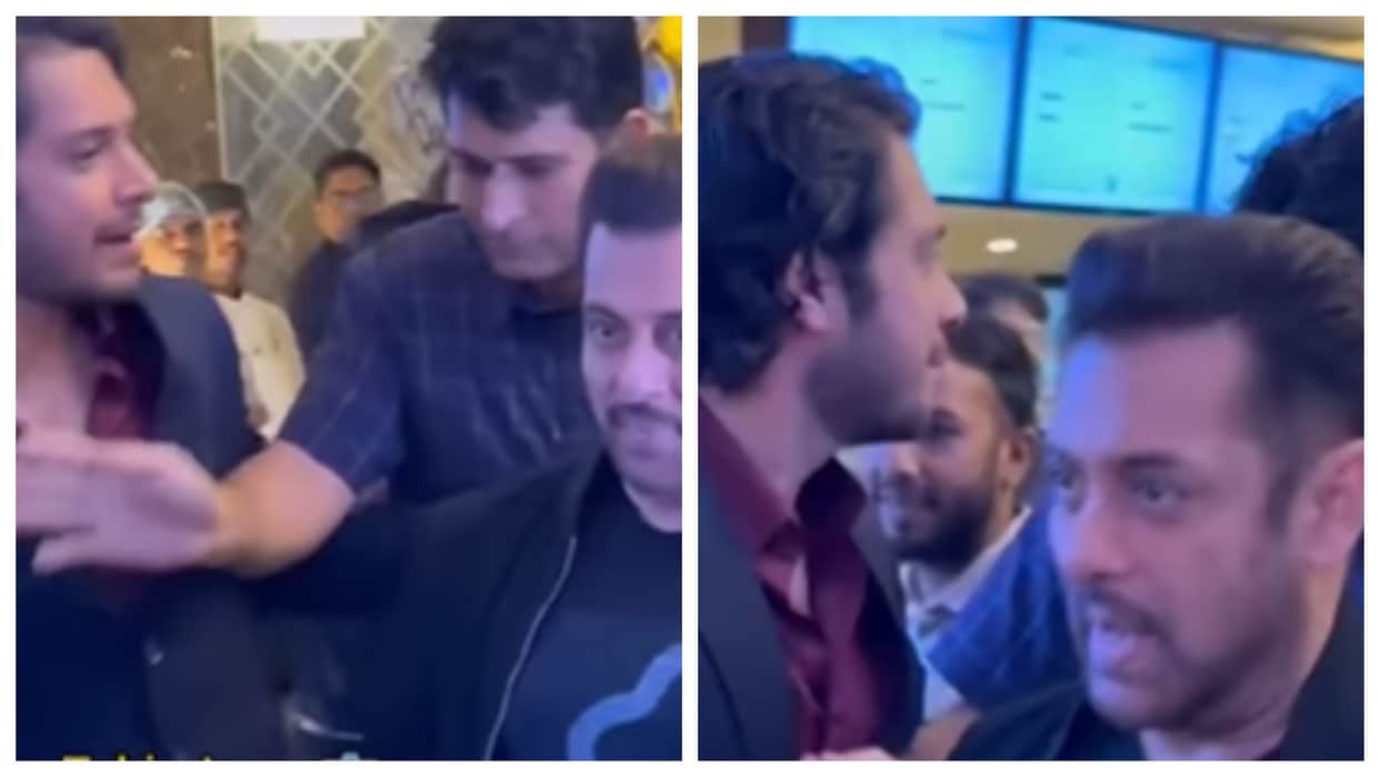 salman khan bodyguard fails to recognise aamir khan son junaid khan at sitaare zameen par screening