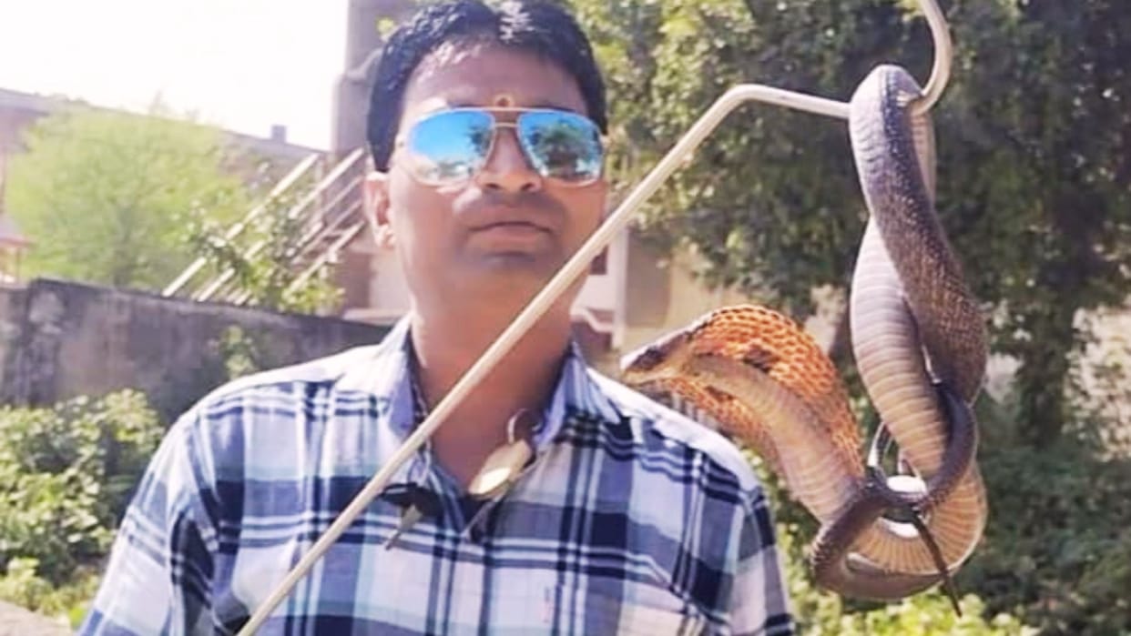 Snake Man of Sonbhadra Catching poisonous snakes since age of 10 year tries techniques for cobra