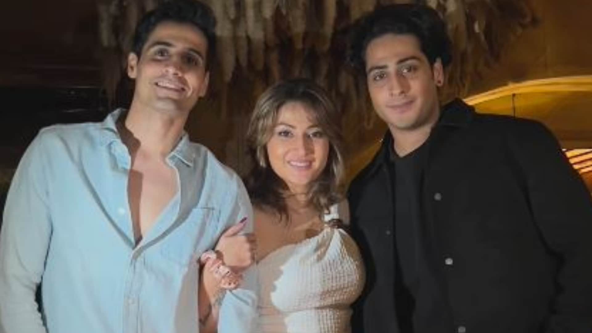 urvashi dholakia celebrates happy birthday of sons Sagar Kshitij twins my little stars I love you endlessly