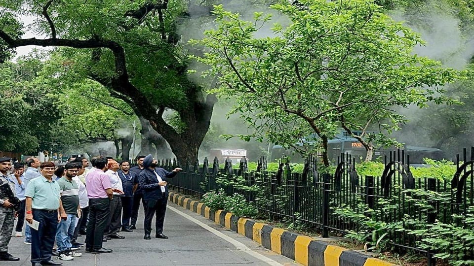 Modern dust control systems installed at Lodhi Road and Dwarka