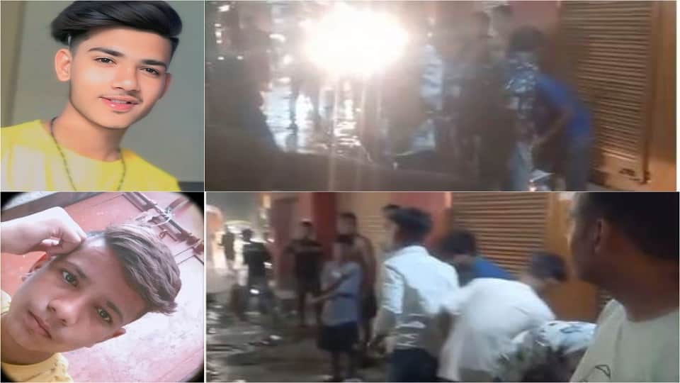 Speed of 100 kmph, such an accident on the flyover bike was blown to pieces even onlookers got scared