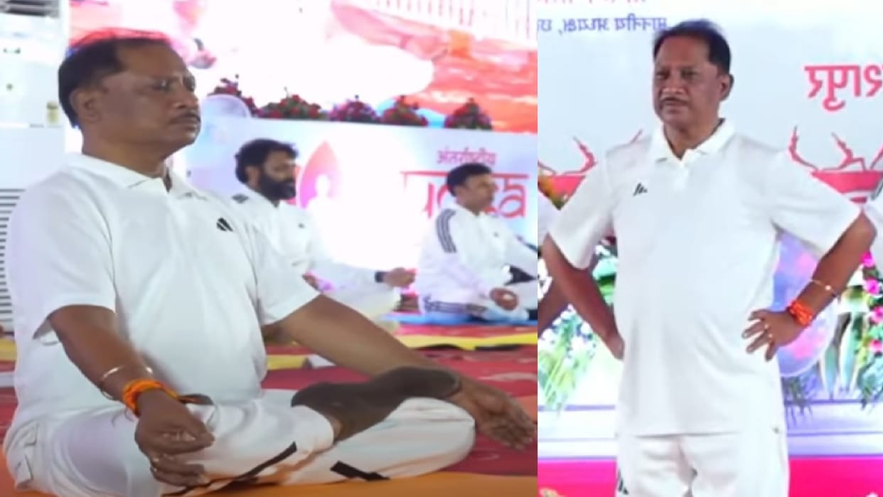 International Yoga Day 2025: CM Sai said- Yoga is India's invaluable gift to humanity