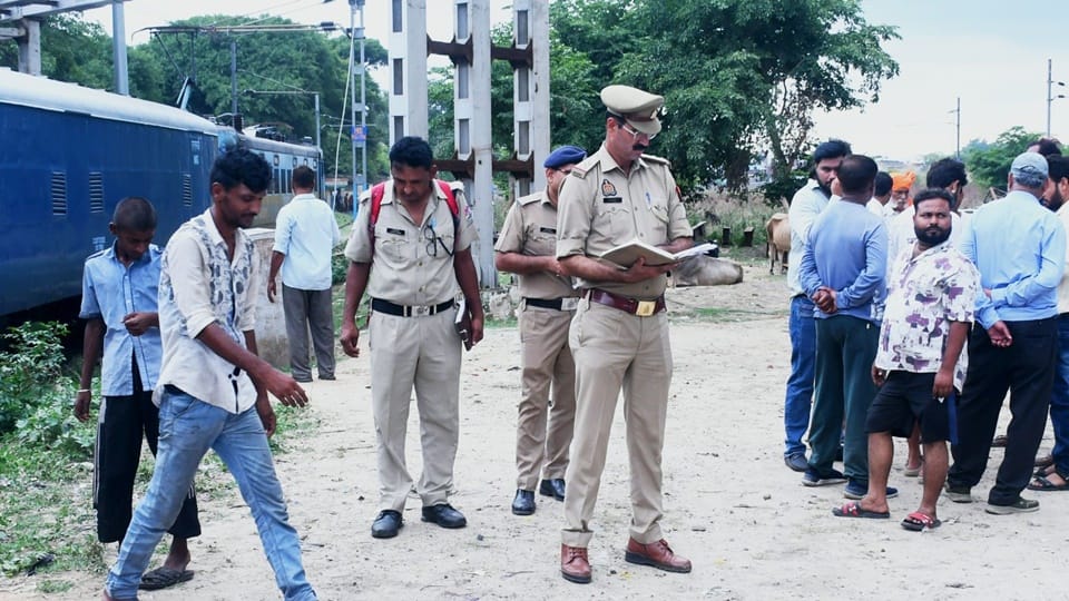Moradabad: Elderly man lost his life while crossing track, body cut into two parts by goods train