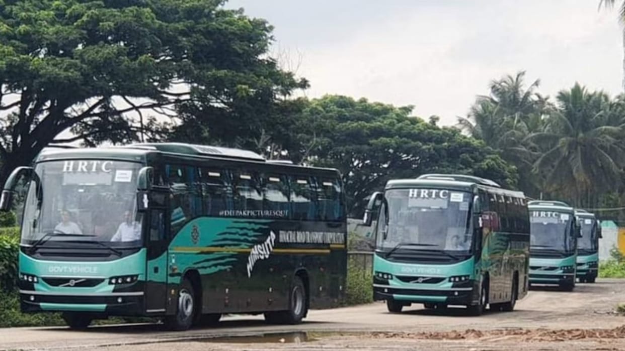 Himachal: 24 new Volvo buses will be added to HRTC fleet, will reach Shimla from today