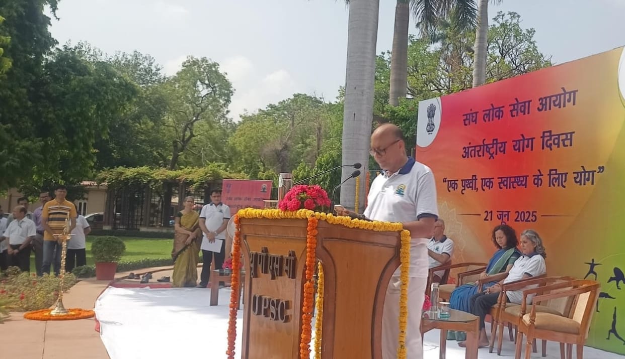 International Yoga Day: Make Yoga an Integral Part of Daily Life, Appeals UPSC Chairman to Aspirants