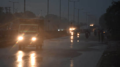 Weather Update: Humidity made people miserable throughout the day, heavy rain at night brought relief