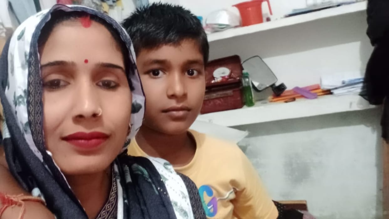 Mother and son died after being crushed by a tanker in Bareilly