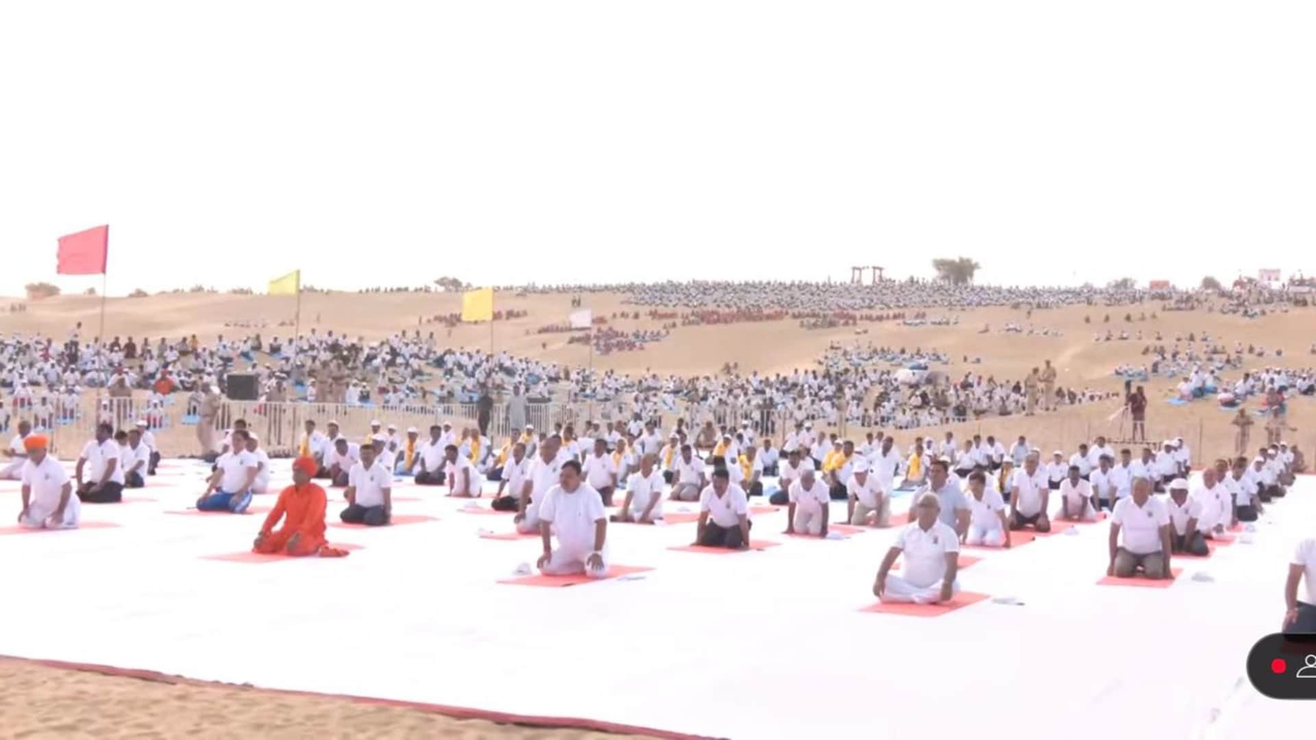 International Yoga Day: Palaces, Forts, and Havelis of Rajasthan Witness Yoga Camps at Cultural Heritage Sites