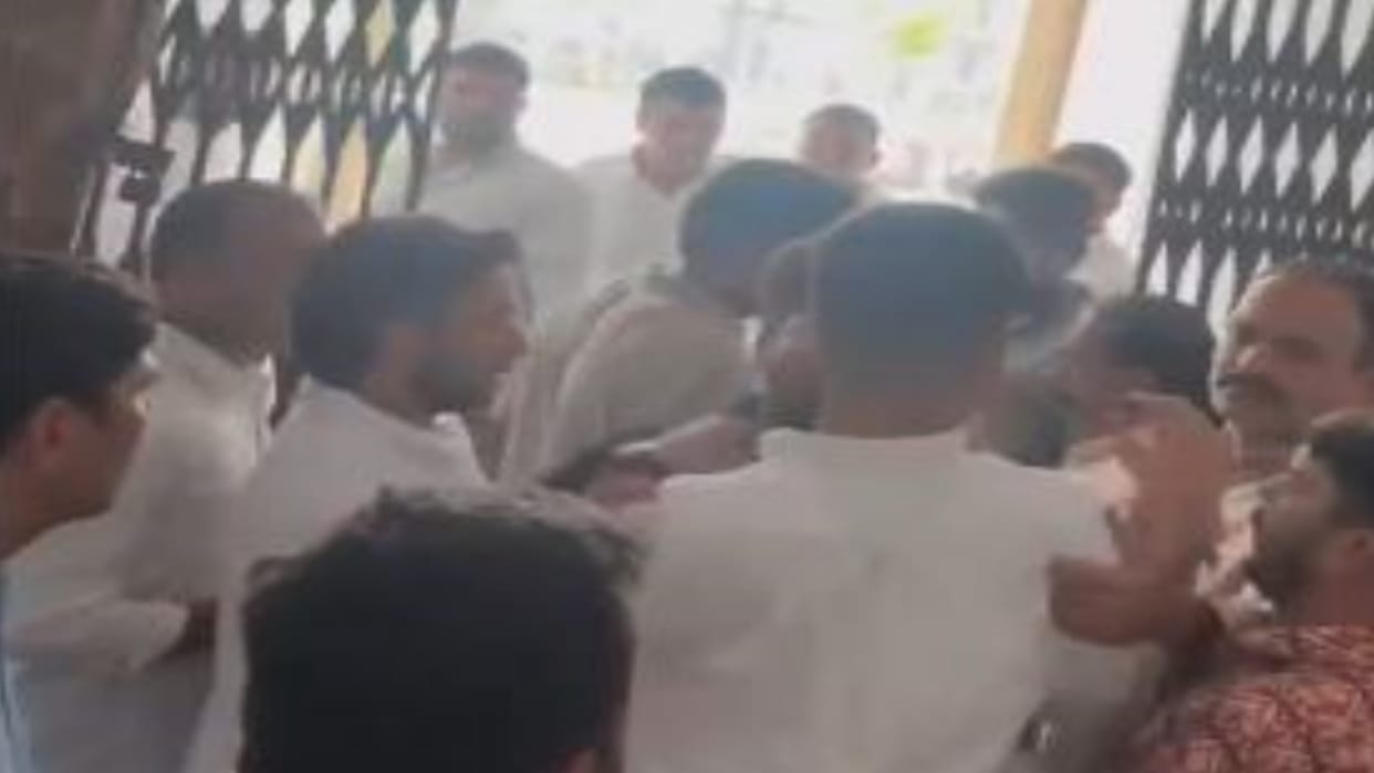 Jaipur News: Student Leader Nirmal Choudhary Arrested, MLA Abhimanyu Poonia Accompanies Him to Police Station