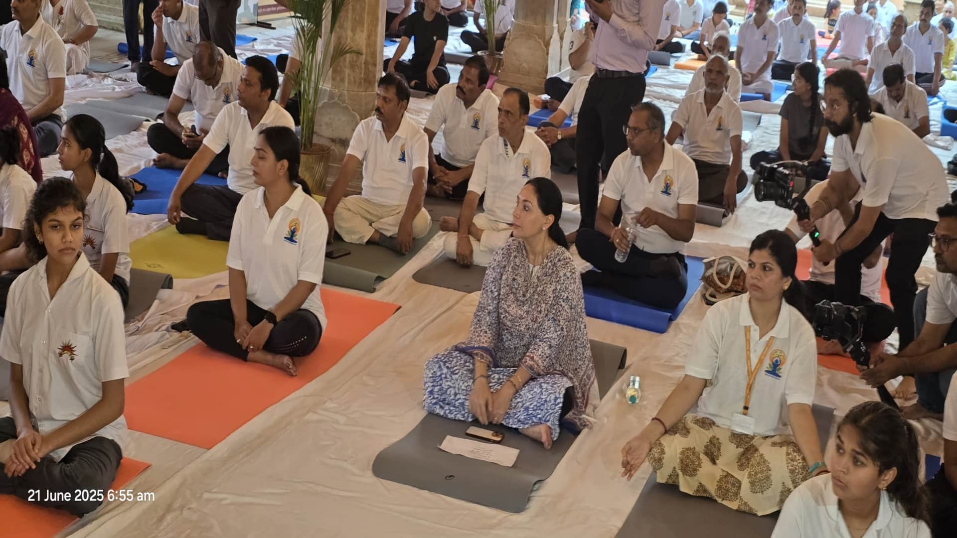 International Yoga Day: Palaces, Forts, and Havelis of Rajasthan Witness Yoga Camps at Cultural Heritage Sites