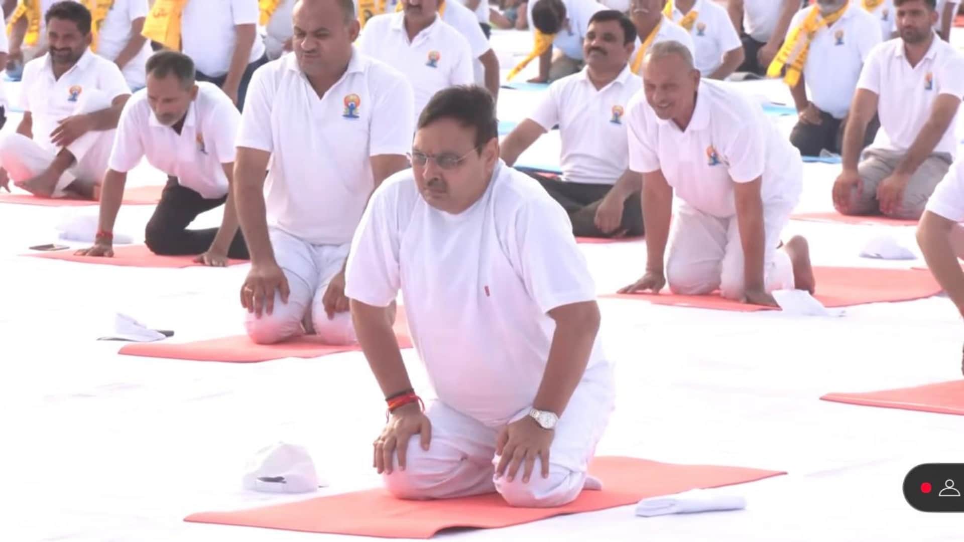 International Yoga Day: Palaces, Forts, and Havelis of Rajasthan Witness Yoga Camps at Cultural Heritage Sites