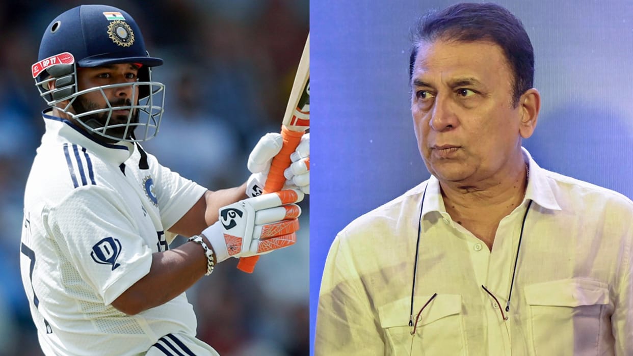 ind vs eng test 2025 sunil gavaskar reaction on rishabh pant century goes viral saying superb see video