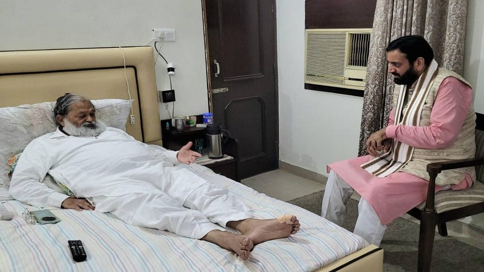 CM Saini met with Anil Vij