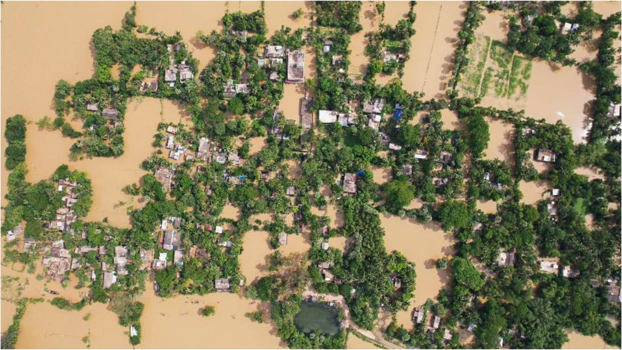 50 thousand people affected by flood in Odisha, Subarnarekha river in spate; Water filled in 17 villages