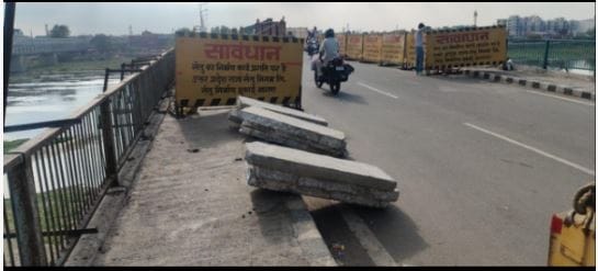 Ambedkar bridge will remain closed for 10 more days