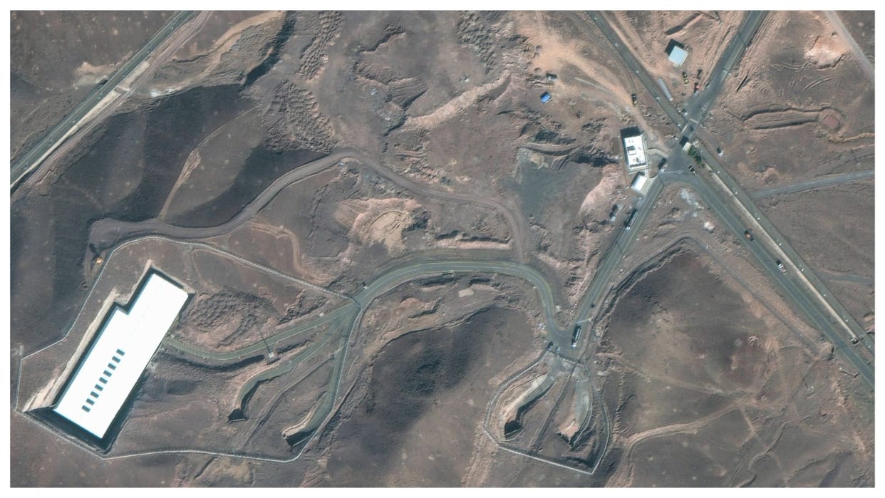 Iran try to shift fordow nuclear plant before us strike satellite image claim